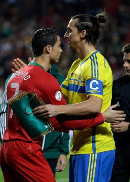 A Lisbona lo spareggio pi importante: Portogallo - Svezia. Tutti gli occhi puntati sui due big del match, Cristiano Ronaldo e Zlatan Ibrahimovic, che si sono gi sfidati con le rispettive nazionali nel 2008 (fin 0-0). 